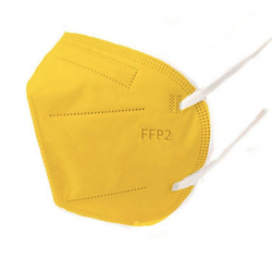 Farebný respirátor FFP2 žltý